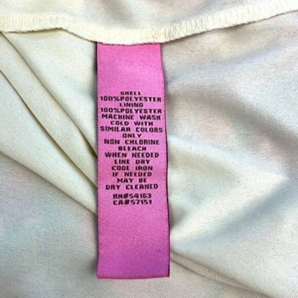 Eliza J Tropical Floral Maxi Gown Chiffon Pleated Sleeveless Dress Cream Red 10 - Picture 10 of 11